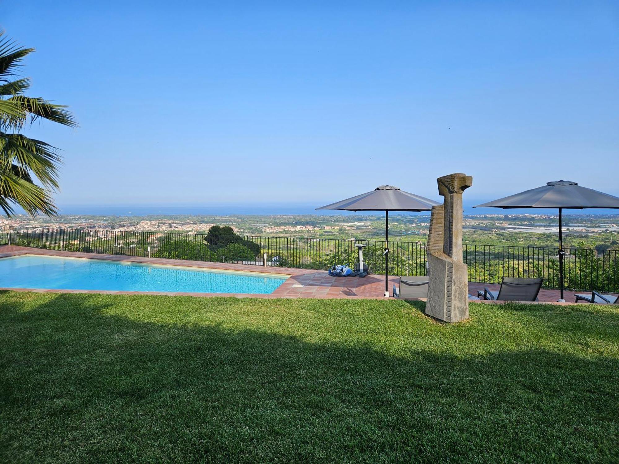 Вілла Open Land Holiday House Ф'юмефреддо-ді-Сіцілія Екстер'єр фото